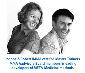 Robert Waghmare and Joanne Ross META-Medicine Master Trainers and IMMA Advisory Board Members