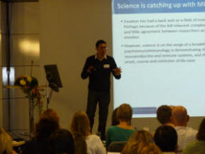 Robert Waghmare and Joanne Ross META-Medicine Master Trainers presenting in Tallin Estonia